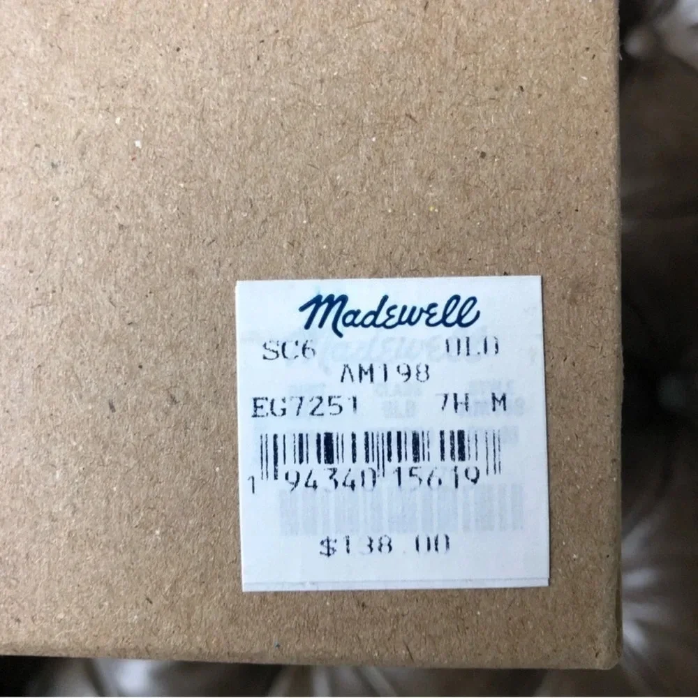 New Madewell Malia Asymmetrical Espadrille Sandal calf Hair animal print straps